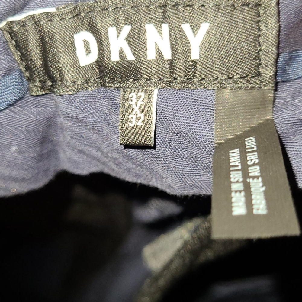 DKNY Chinos navy blue white stripe - Picture 4 of 16